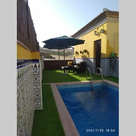 Casa Rural Los Alcaidejos Con Piscina Málaga Exterior foto