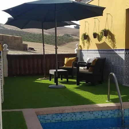 Casa Rural Los Alcaidejos Con Piscina Málaga Exterior foto